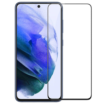 Folie Clear pentru Samsung S22 Ultra 2.5D, Samsung S22 Ultra, 2.5D Curved, FullGlue - Rama neagra