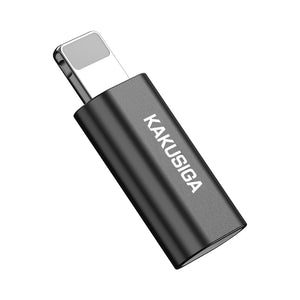 Adaptor OTG Transfer Kaku KSC-559, MicroUSB la Lightning - Negru