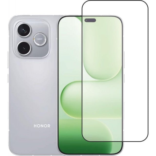 Folie Clear pentru Honor 600 Lite, Full Glass - Transparent / Negru