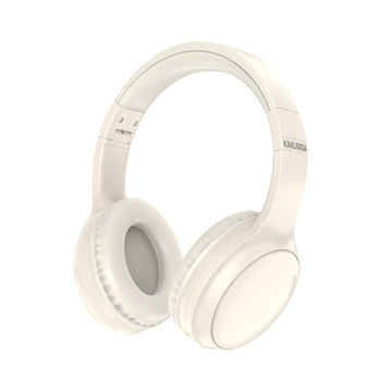 Casti Wireless Kaku KSC-1105, On-Ear, BT 5.3, 60H, 500mAh, Active Noise Canceling - Alb