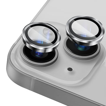 Folie Camera pentru iPhone 14 Plus, Lens - Argintiu