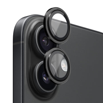 Folie Camera Maxcell pentru iPhone 17 Full Cover Full Glue - Neagra