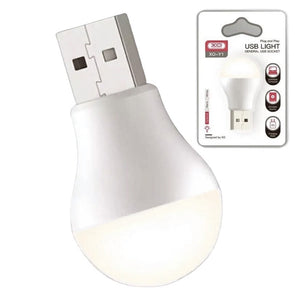 Bec de Iluminat XO Y1, Conectare USB-A, 45x25mm, 1W, Lumina RECE