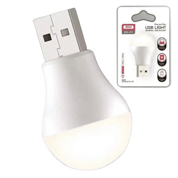 Bec de Iluminat XO Y1, Conectare USB-A, 45x25mm, 1W, Lumina RECE