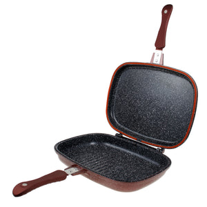 Tigaie dublă negru Zilan ZLN9522N
