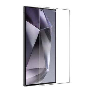 Folie Clear pentru Samsung S25 Ultra, AntiStatic Glass - Transparent / Negru