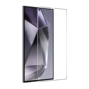 Folie Clear pentru Samsung S25 Ultra, AntiStatic Glass - Transparent / Negru
