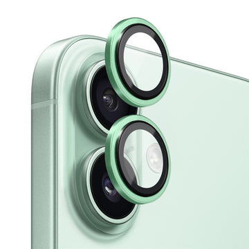 Folie Camera pentru iPhone 17, Full Cover, Full Glue - Verde