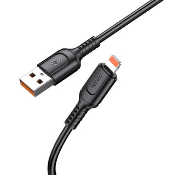 Cablu Date si Incarcare Kaku KSC-805, USB-A la Lightning, 18W, 2.4A, 1m - Negru