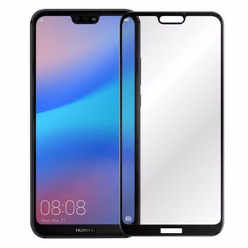 Folie Clear pentru Huawei P20 Lite, Full Glass - Transparent / Negru