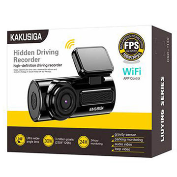 Camera de Bord Kaku KSC-1130, 1080P/30fps, iPhoneS HD, 5V, 180mAh, Control pe Telefon - Negru