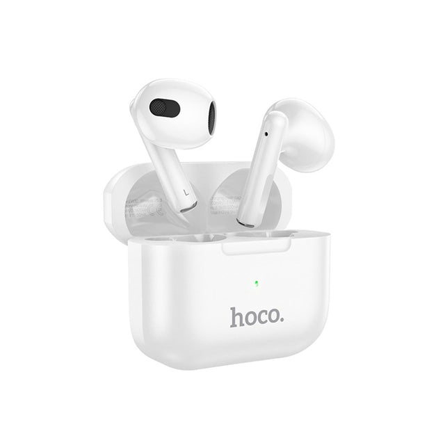 Casti Wireless Hoco EW30, Ear Buds, BT 5.3, 150h StandBy, 300mAh, Intelligent - Alb
