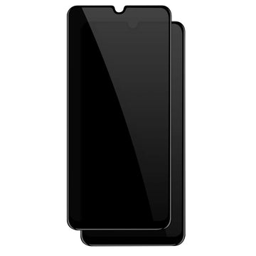 Folie Privacy pentru Samsung A42, A70, Full Glass - Transparent / Negru