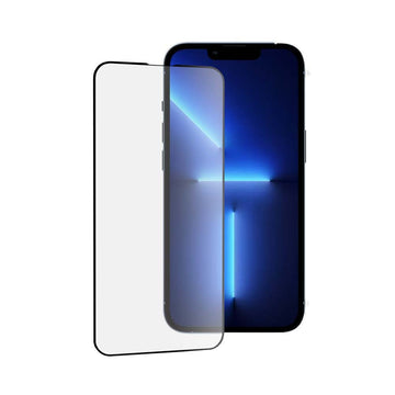 Folie Clear pentru iPhone 14 Plus, 13 Pro Max, 9D FullScreen - Rama neagra