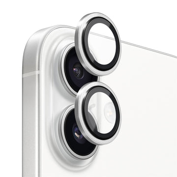 Folie Camera pentru iPhone 17, Full Cover, Full Glue, Sliver