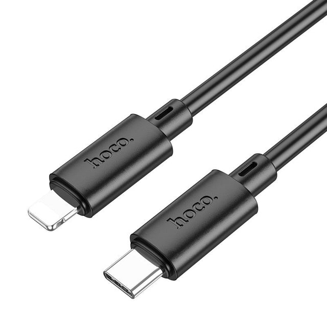 Cablu Hoco X88, USB-C la Lightning, 1m - Negru