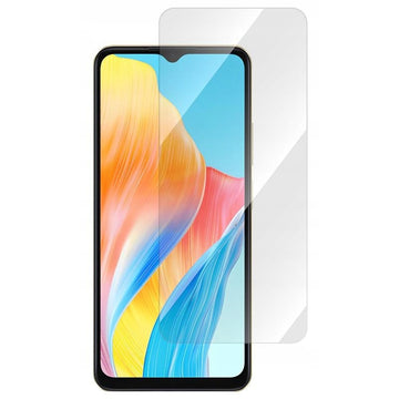 Folie Clear pentru Oppo A38, AntiStatic Glass - Transparent / Negru