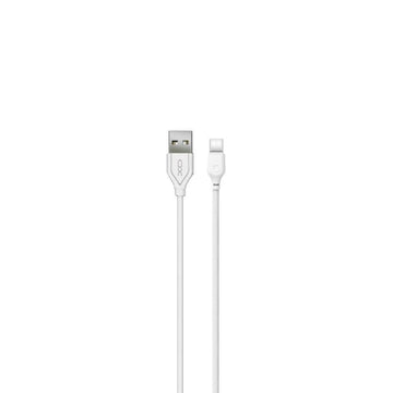 Cablu Date si Incarcare, USB-A la USB-C, 2.1A, Fast Charging, 1m, Alb
