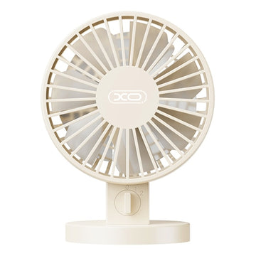 Cooler XO MF82, Thin Desktop Folding/Hangable Fan, 2000mah - Bej