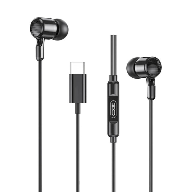 Casti cu Fir XO EP81, In Ear, USB-C, Digital - Negru