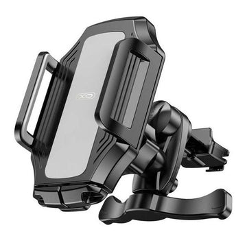 Suport Auto XO C112, cu Cleme Laterale, Montaj Ventilatie, MultiAngle, Pull Hook - Negru