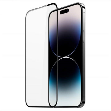 Folie Clear pentru iPhone 16 Pro Max, AntiStatic Glass - Transparent / Negru