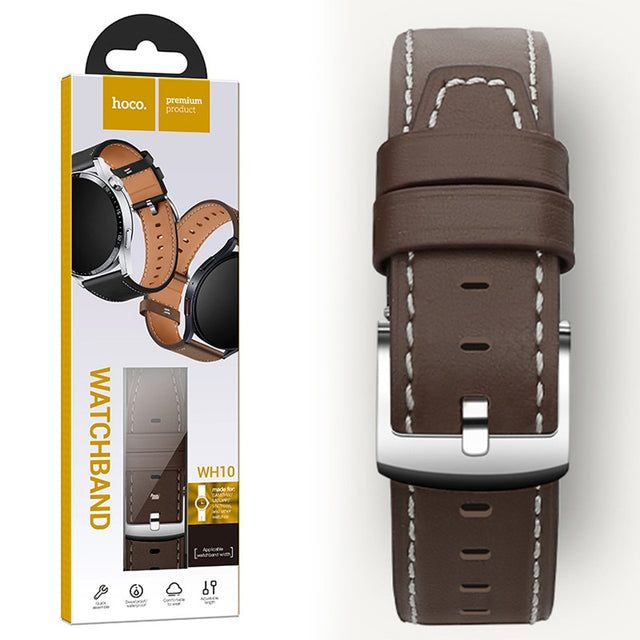 Curea Piele Ecologica Hoco WH10, GT Original Series, 20mm - 