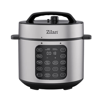 Oală sub presiune digitală multifuncțională Zilan ZLN9580, 6 l, 12 programe