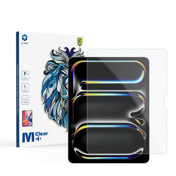 Folie Max Clear pentru iPad Pro 13, Flat HD Glass Classic