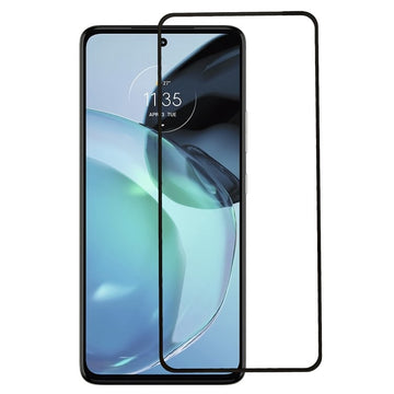 Folie Clear pentru Motorola Moto G15, Full Glass - Transparent / Negru