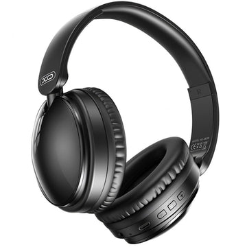 Casti Wireless XO BE36, Over Ear, BT 5.0, 180h StandBy, Gaming, Crystal - Negru