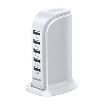 Hub Multiport 5 X USB-A Kaku KSC-741, Desktop Hub Multiport 5 X USB-A - Alb