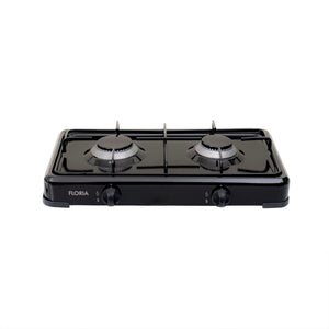 Aragaz 2 ochiuri negru Floria ZLN7128