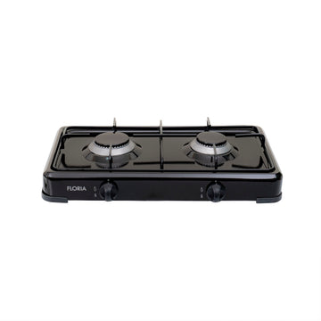 Aragaz 2 ochiuri negru Floria ZLN7128