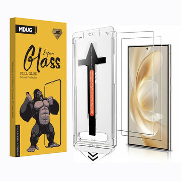 Folie Clear pentru Samsung S26 Plus, AntiStatic Glass - Transparent / Negru