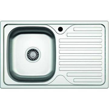 Chiuvetă inox anticalcar blat Floria ZLN9188