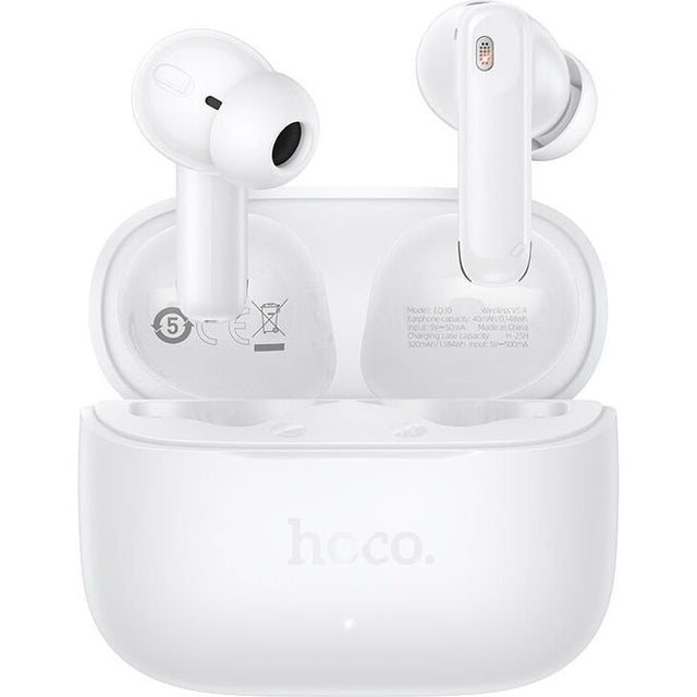 Casti Wireless Hoco EQ30, Ear Buds, BT 5.3, 180h StandBy, 320mAh - Alb