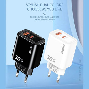 Incarcator Kaku KSC-1657 Retea, 30W - Negru