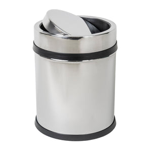 Coș de gunoi antiamprenta 11 Floria ZLN4582, inox
