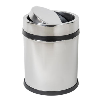 Coș de gunoi antiamprenta 11 Floria ZLN4582, inox