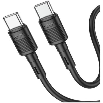Cablu Hoco X83 Victory, USB-C, 60W, 1m - Negru