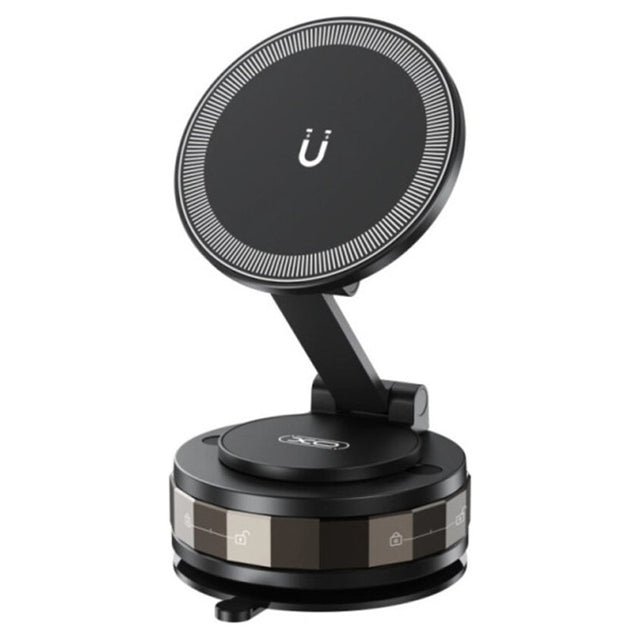 Suport Auto XO C176, DashBoard, cu Ventuza, MagRing, FlipStick - Negru