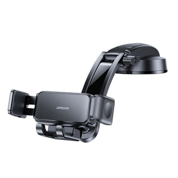 Suport Auto Joyroom JR-ZS283W, cu Cleme Laterale, Montaj Cockpit Bord, MultiAngle - Negru