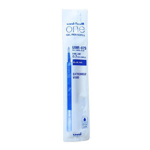Rezerva pix cu gel Uni-ball UMR-07S, plastic, 0.7mm, albastru, pentru UMN-S ONE