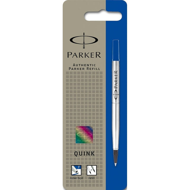 Rezerva roller Parker S0881210, Fine 0.5mm, scris albastru, blister
