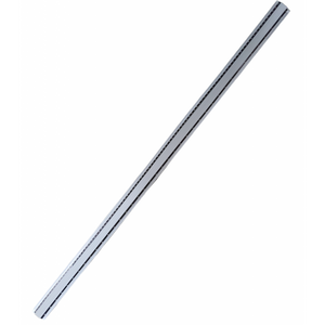 Rigla Office Cover, 100cm, aluminiu