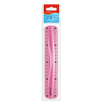 Rigla Keyroad KR970854-30, 30cm, plastic, flexibil, blister