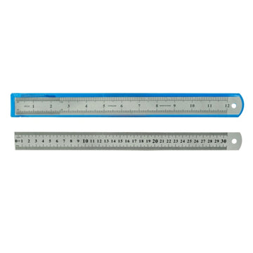 Rigla Office Cover, 30cm, metal