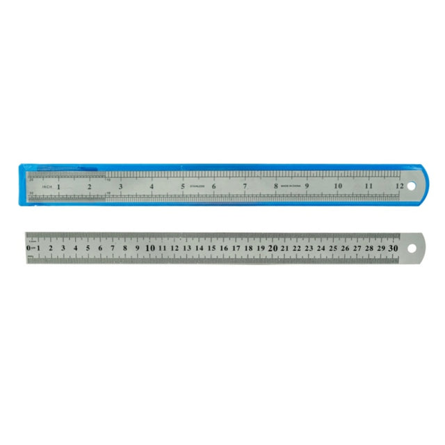 Rigla Office Cover, 30cm, metal
