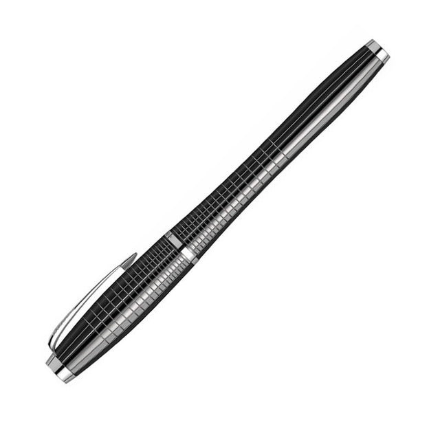 Roller Parker Urban Premium Ebony S0911490, 0.8mm, corp metalic negru, cutie cadou